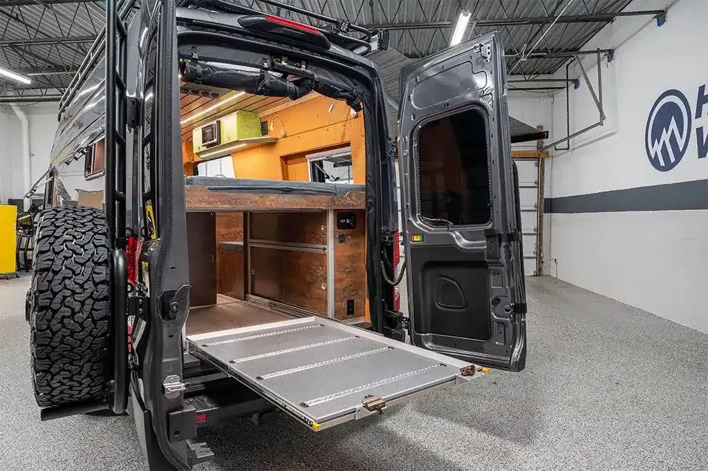 budget-friendly camper van conversion