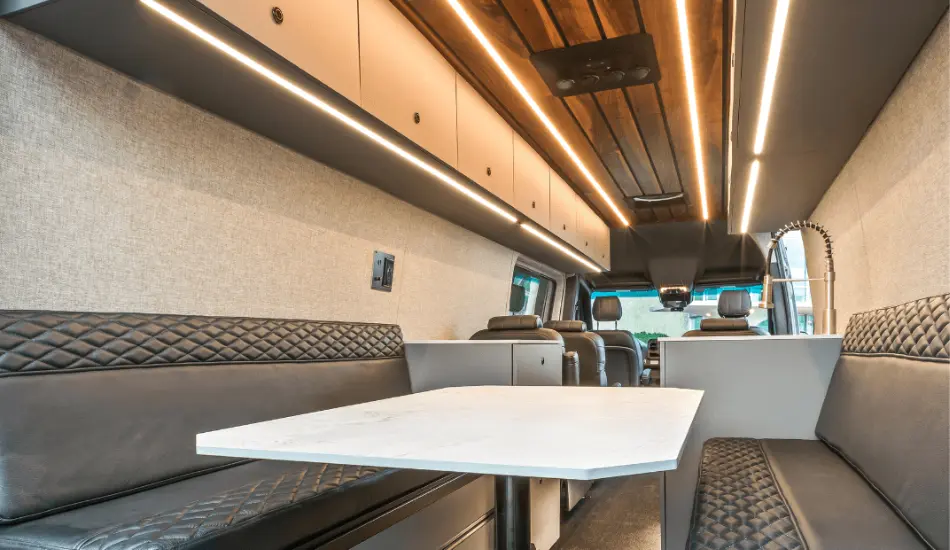 van interior design