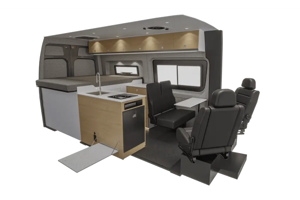 Financing a Camper Van in 2026: RV Loans, Tax Breaks, and Budget-Friendly Builds 2 Highland Vans Aoraki layout
